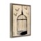 Stupell Industries Antique Uncaged Butterflies Floating Frame, design by Franklyn Gregory